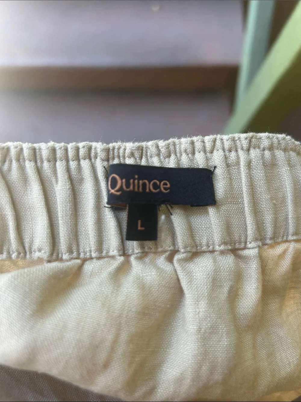 Quince 100% linen jumpsuit